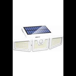 Ameritop Solar Motion Sensor Outdoor Light 3 Heads 2-Pack